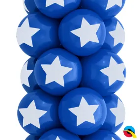 11 inch STAR TOPPRINT - DARK BLUE