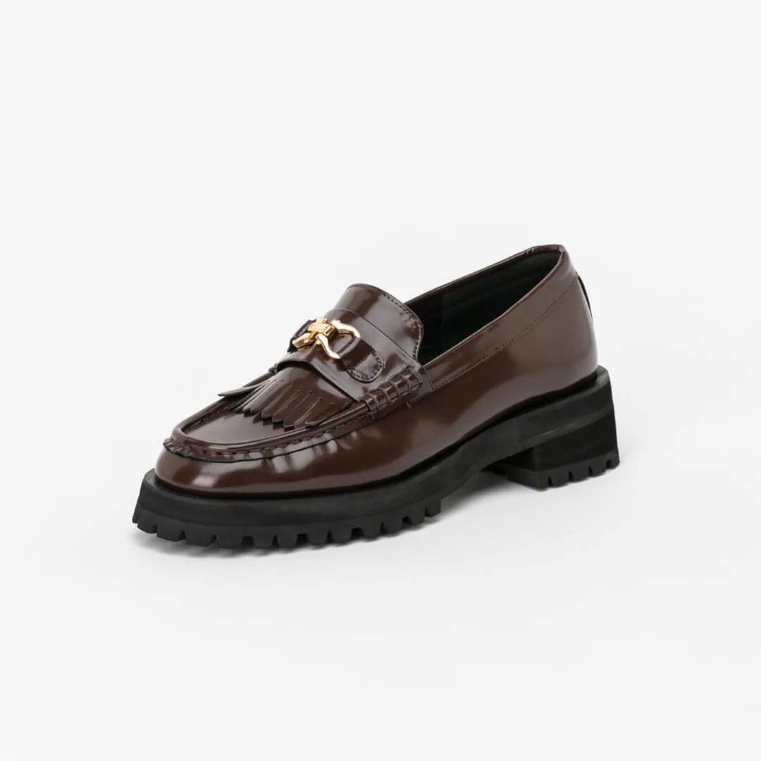 AZANA - flatform brogue