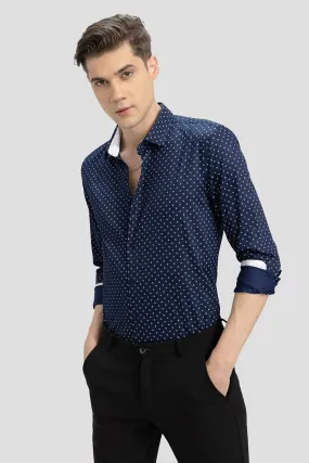 Bandish Navy Shirt