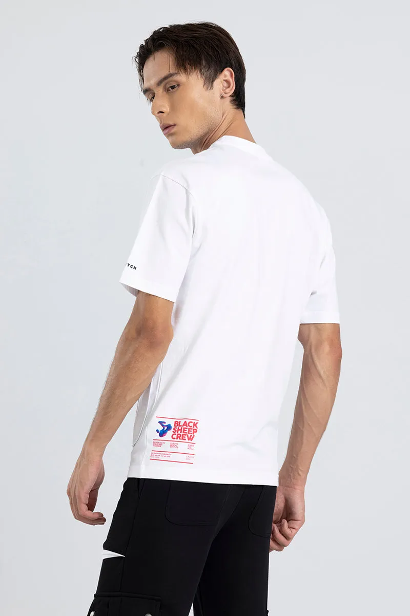 Black Sheep Crew White T-Shirt