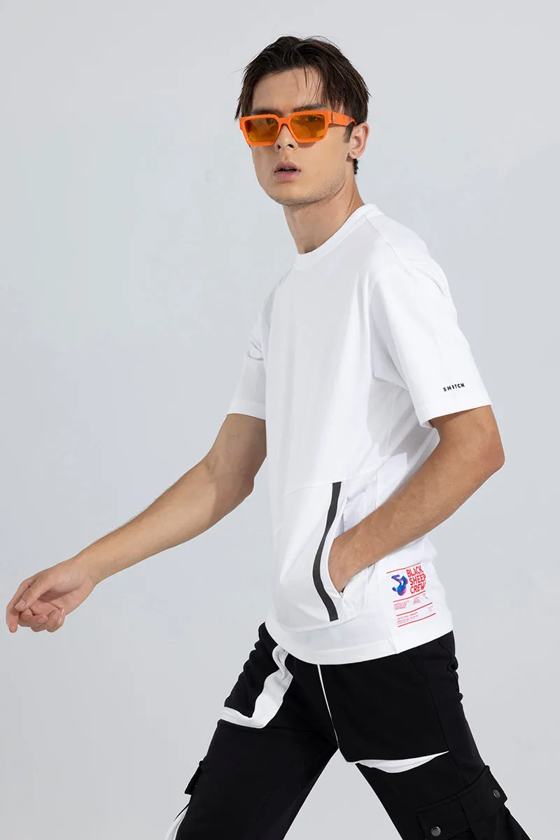 Black Sheep Crew White T-Shirt