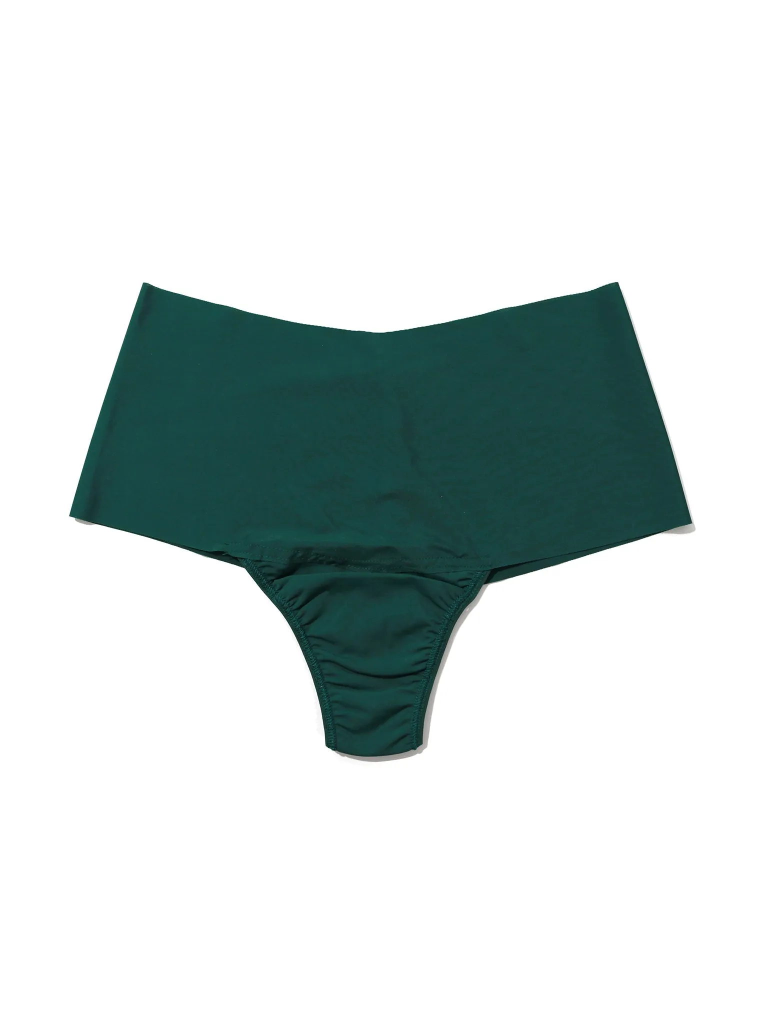 BreatheSoft™  High Rise Thong Great Heights Green