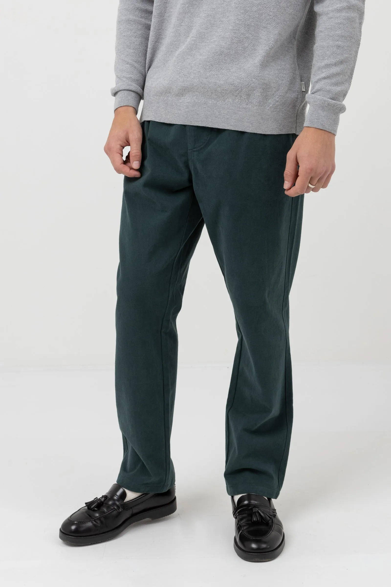 Brushed Jam Pant Kelp