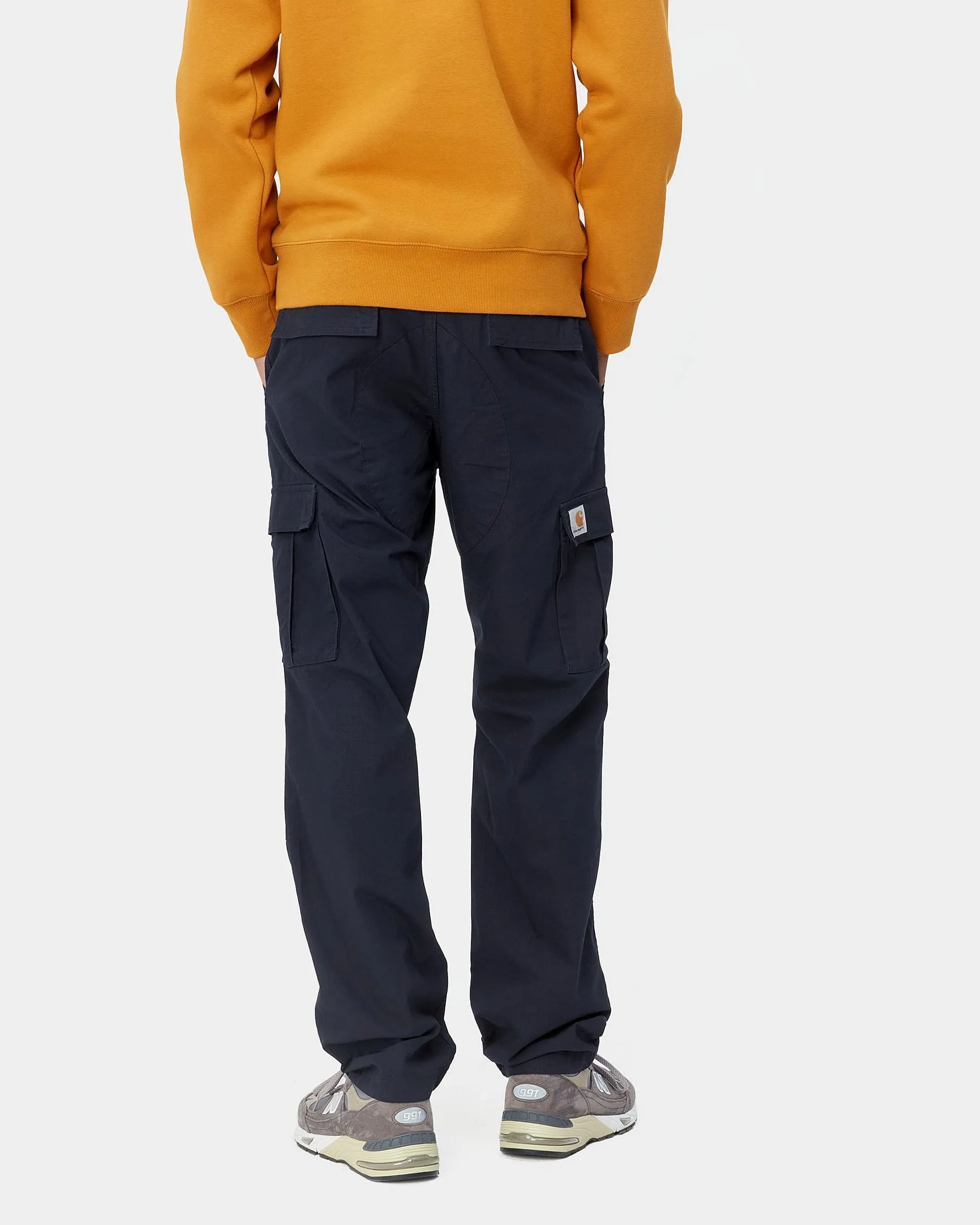 Carhartt WIP Aviation Pant Slim Fit Cargo - Dark Navy Rinsed