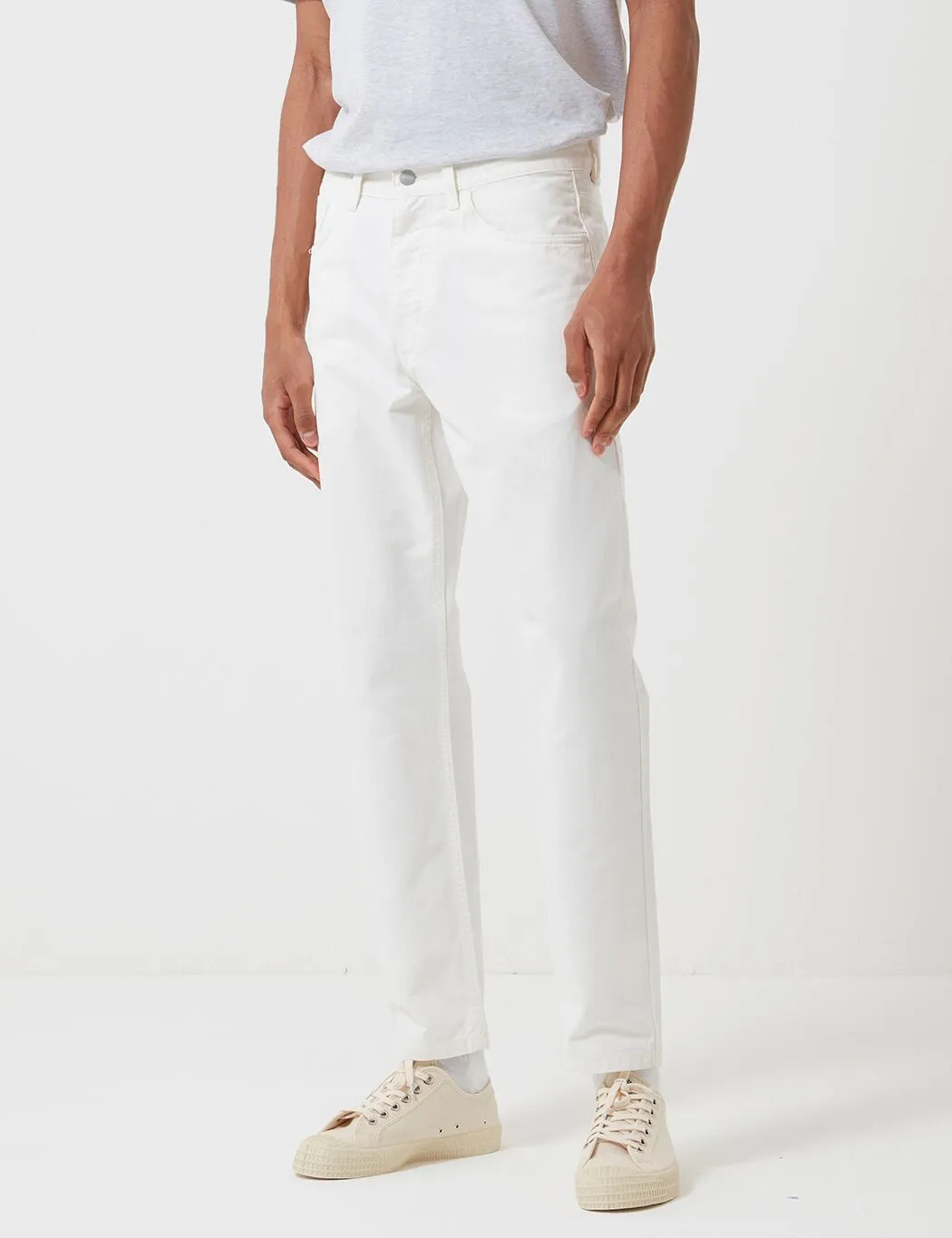 Carhartt-WIP Newel Pant (Relaxed Tapered) - Off-White