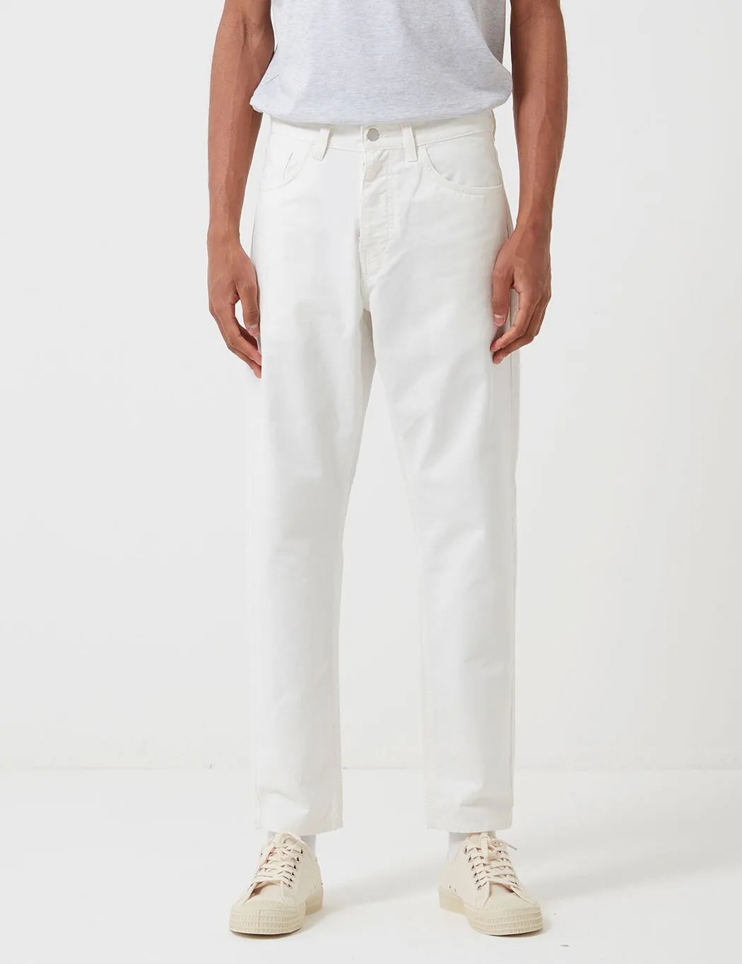 Carhartt-WIP Newel Pant (Relaxed Tapered) - Off-White