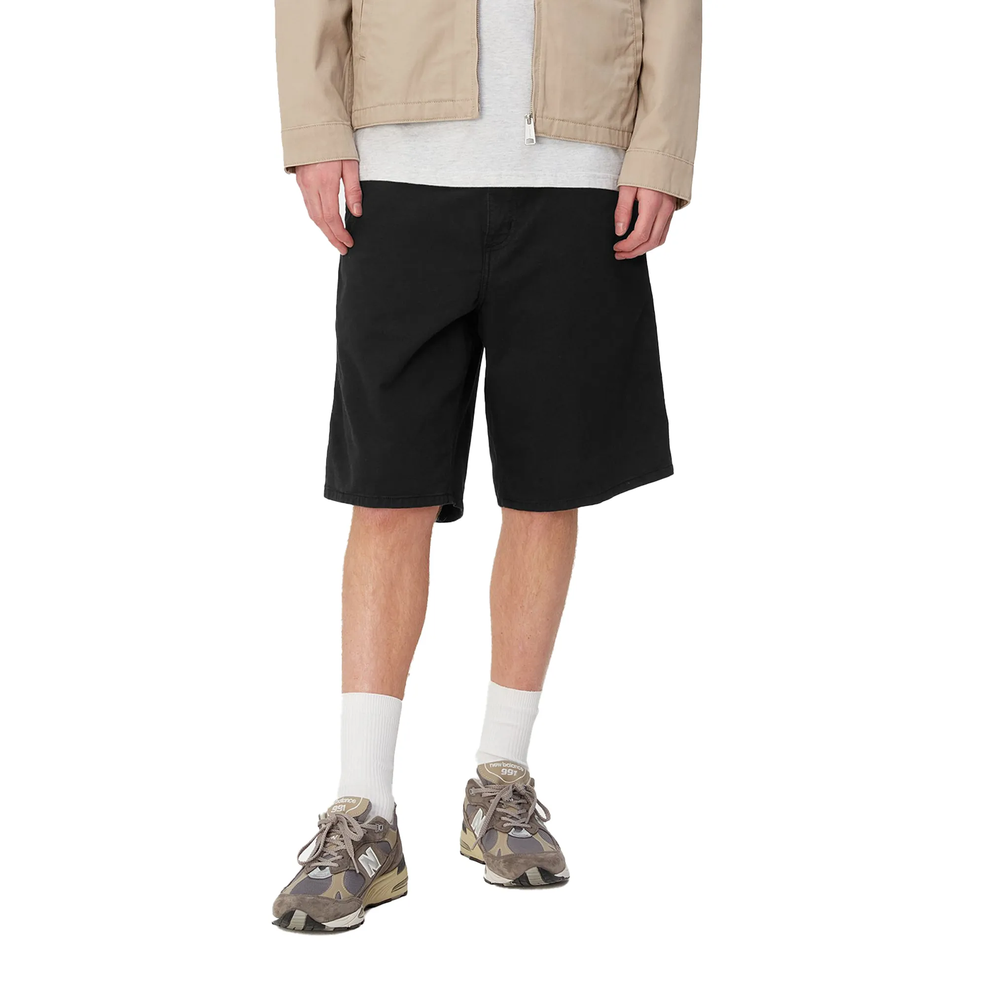 Carhartt WIP Single Knee Short Black