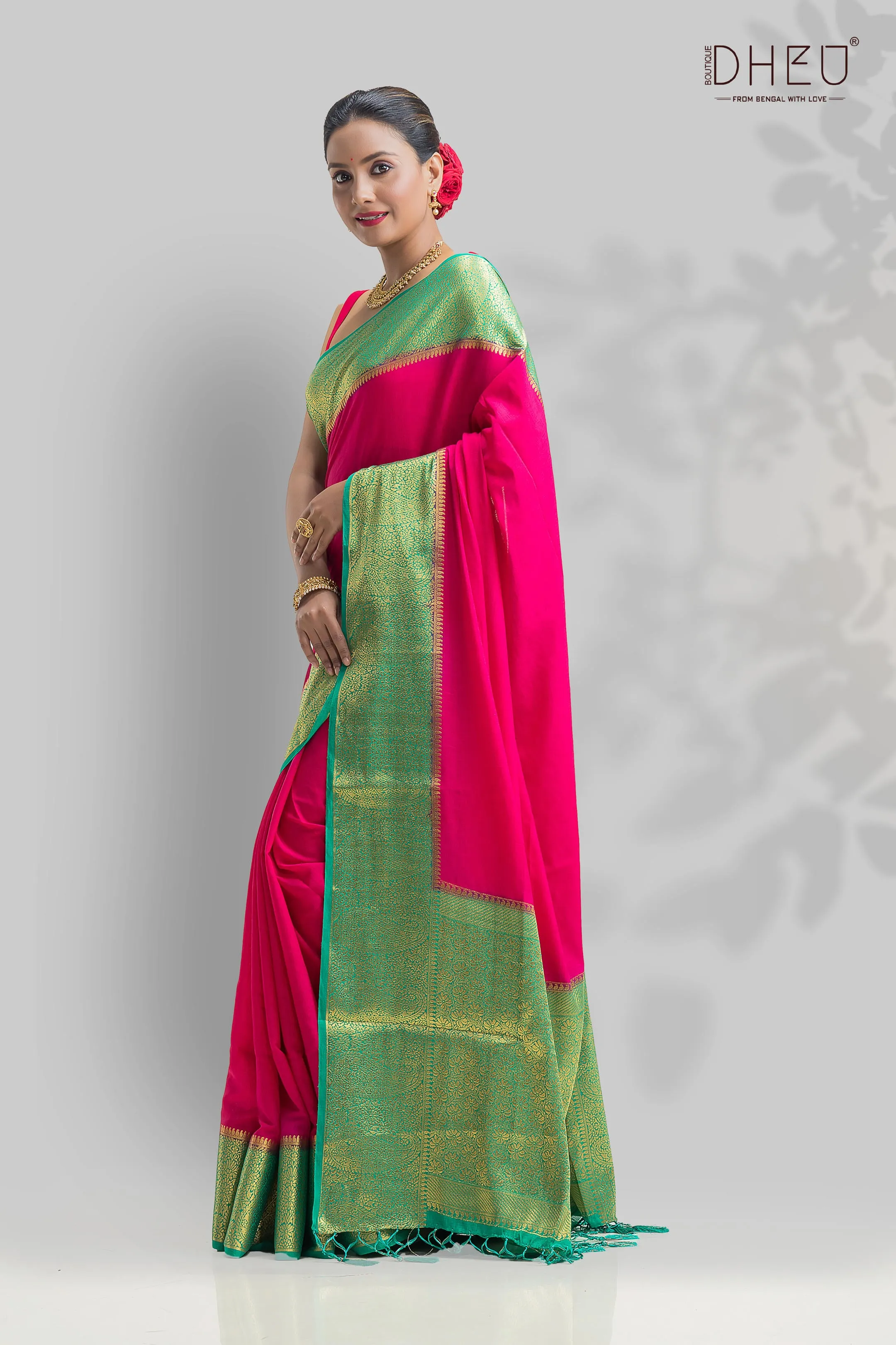 Designer Brocade Silk Saree