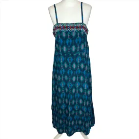 Figue Brand New $795 Beaded Silk Olatz Dress L