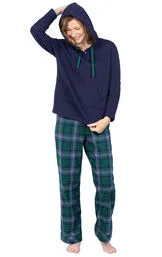 Heritage Plaid Hoodie Set - Couples