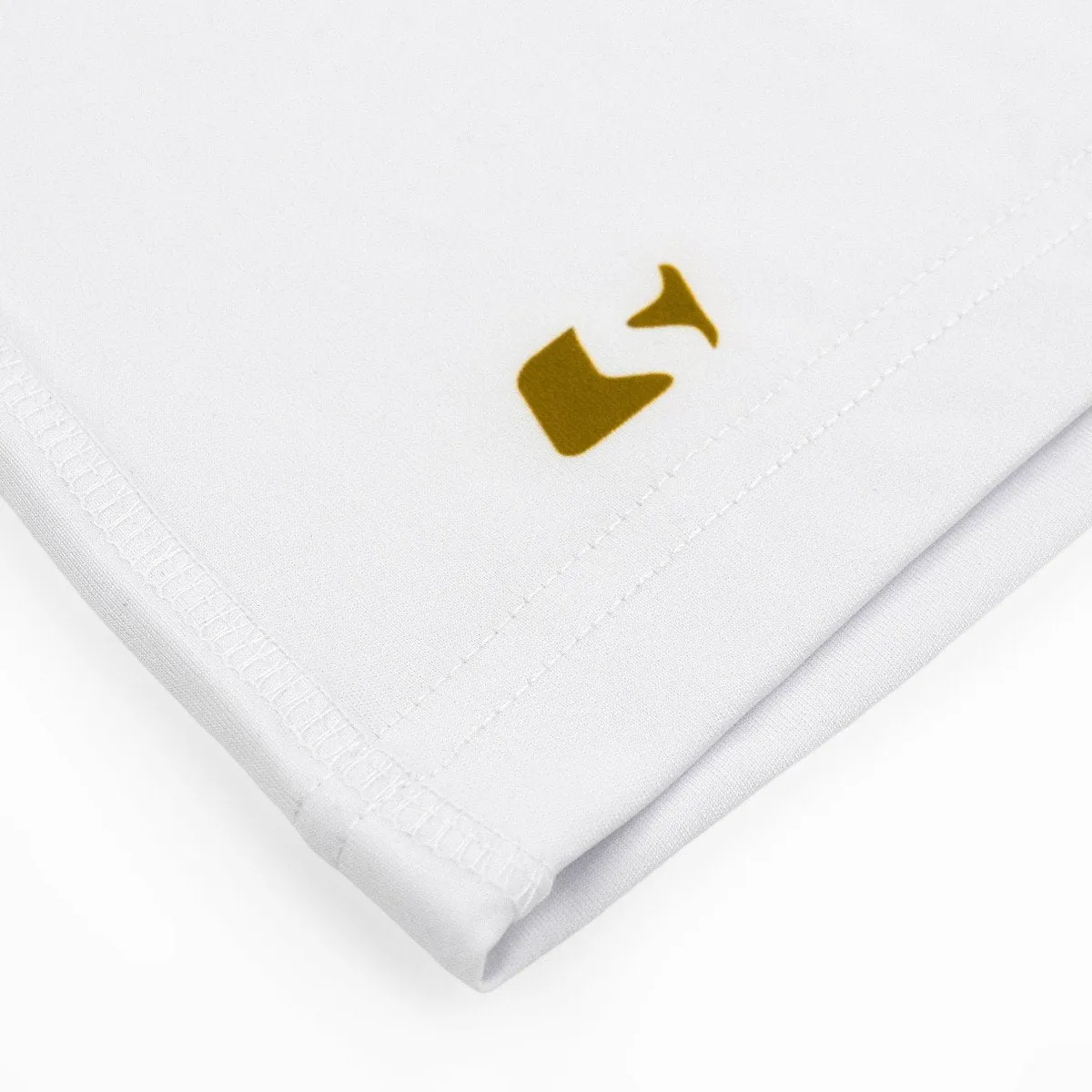 Icarus White and Gold shorts