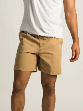 ISLAND HAZE COTTON TWILL VOLLEY SHORT  - CLEARANCE