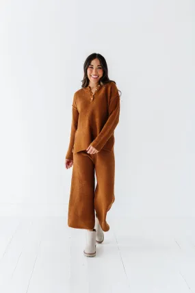 Leo Textured Sweater Set