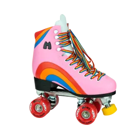 Moxi Rainbow Rider Pink Heart Skates - ON SALE