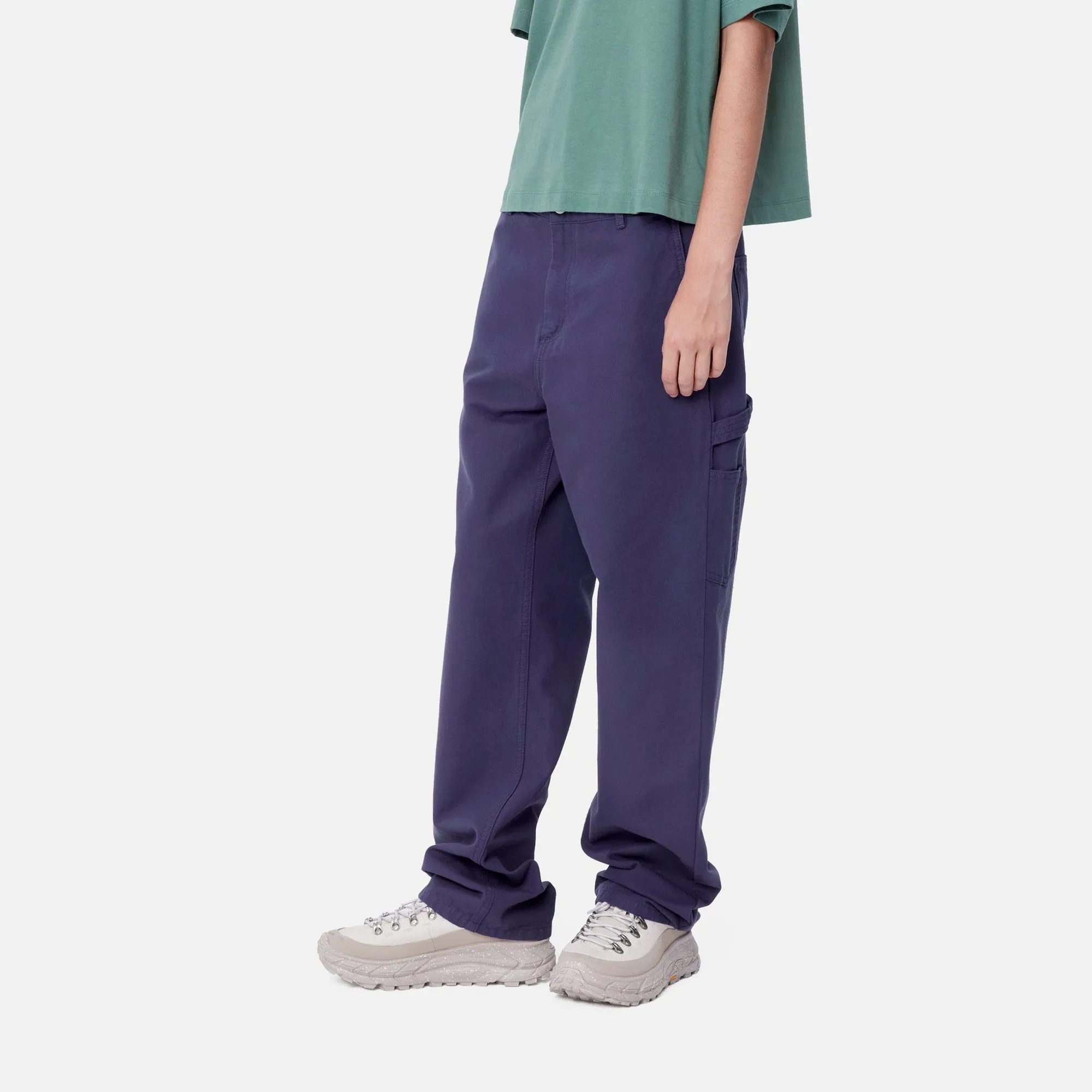 Pierce Pant Straight - Canvas | Aura (rinsed)