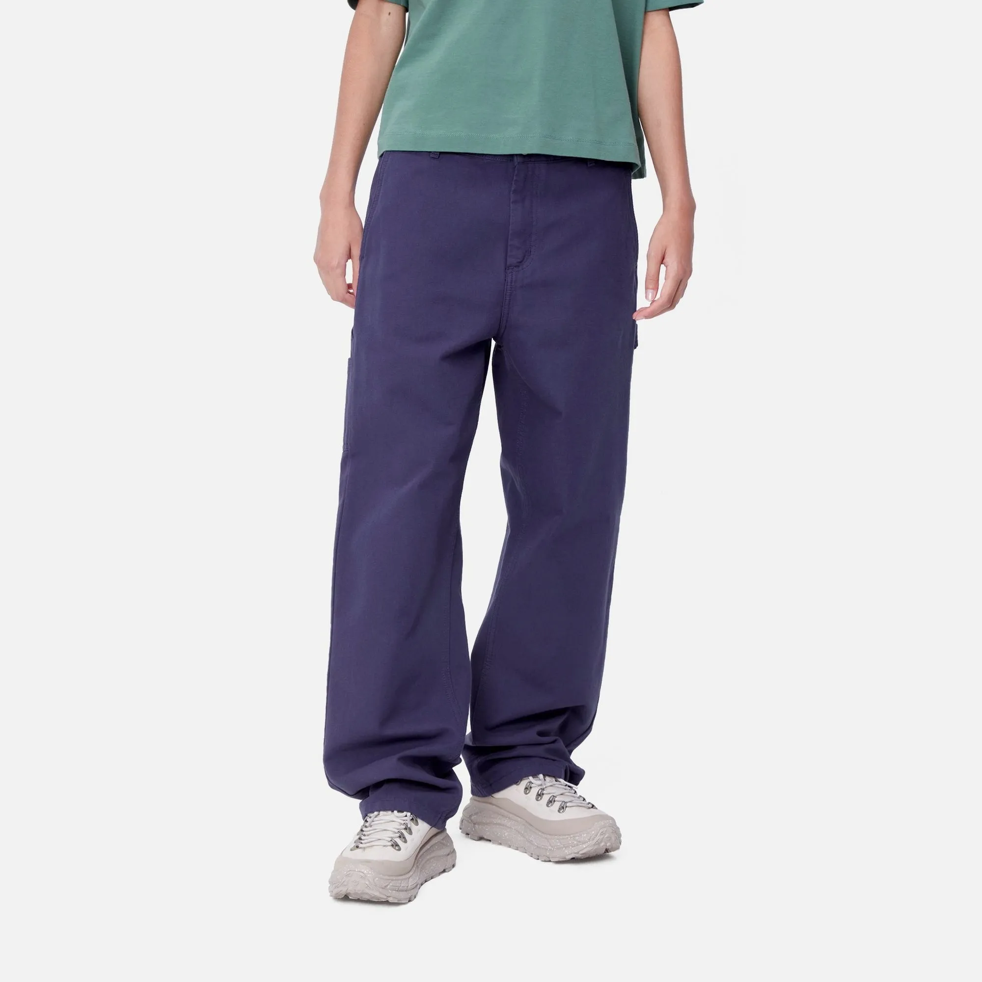 Pierce Pant Straight - Canvas | Aura (rinsed)