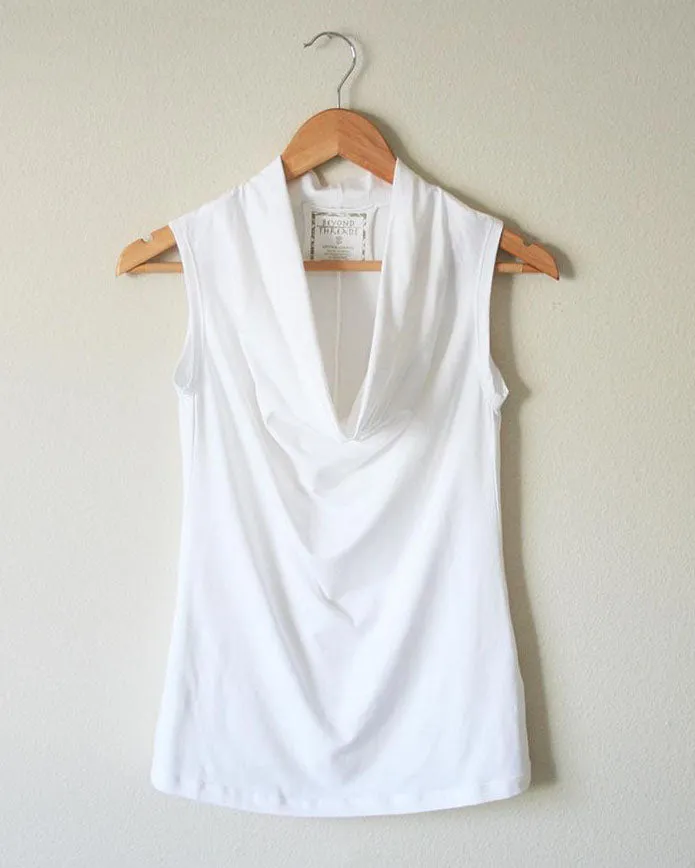 Pima Cotton Draped Tank