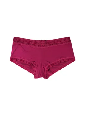 Plus Size DreamEase™ Boyshort Exclusive California Raisin Purple