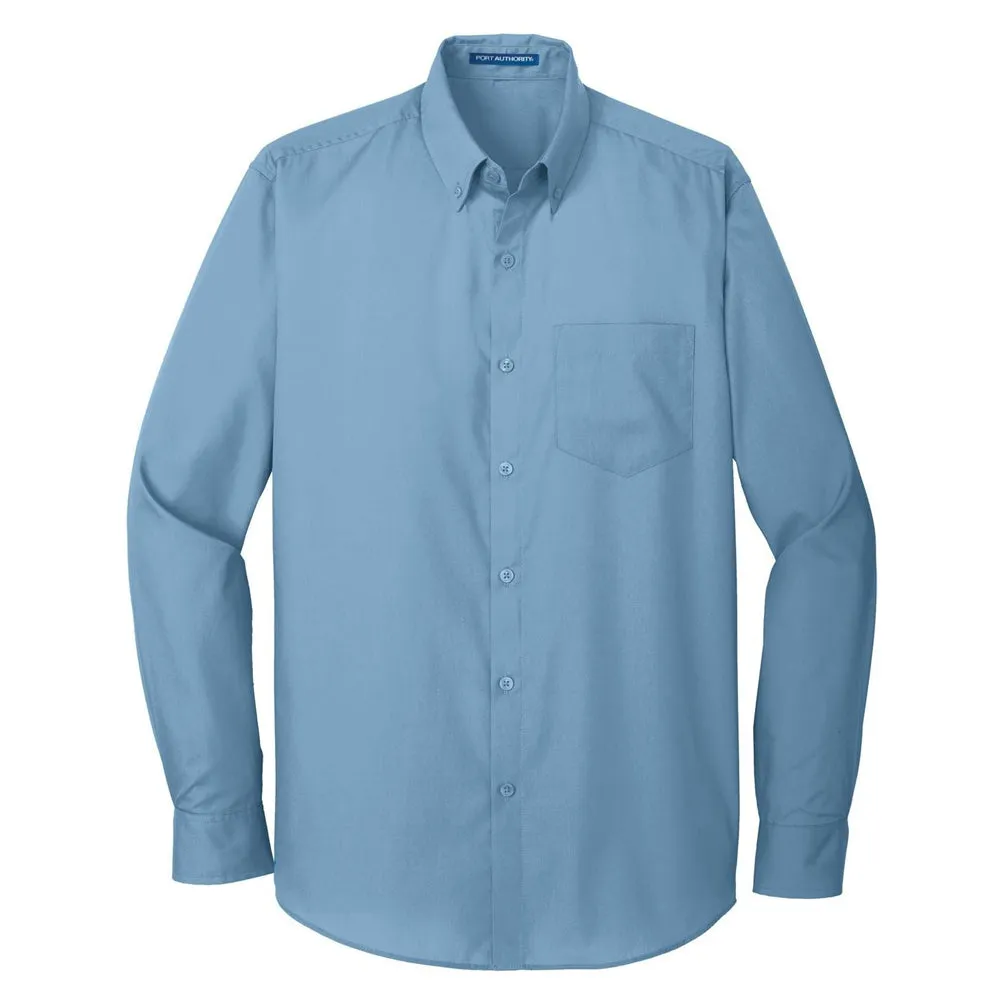 Port Authority® Long Sleeve Carefree Poplin Shirt