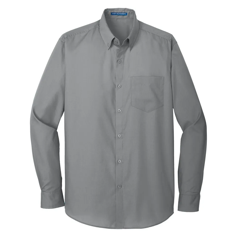 Port Authority® Long Sleeve Carefree Poplin Shirt