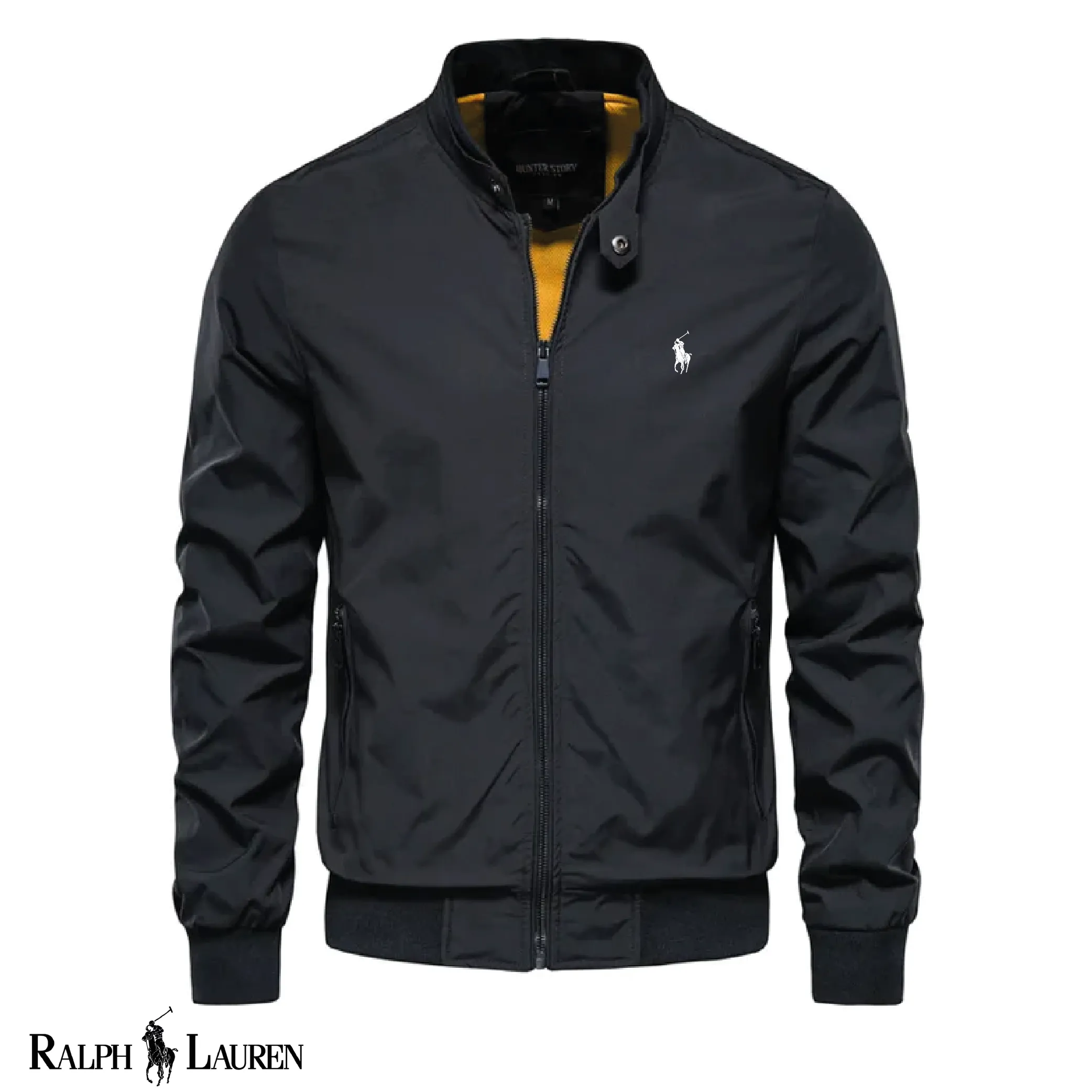 RL Zip-Up Bomber Jacket