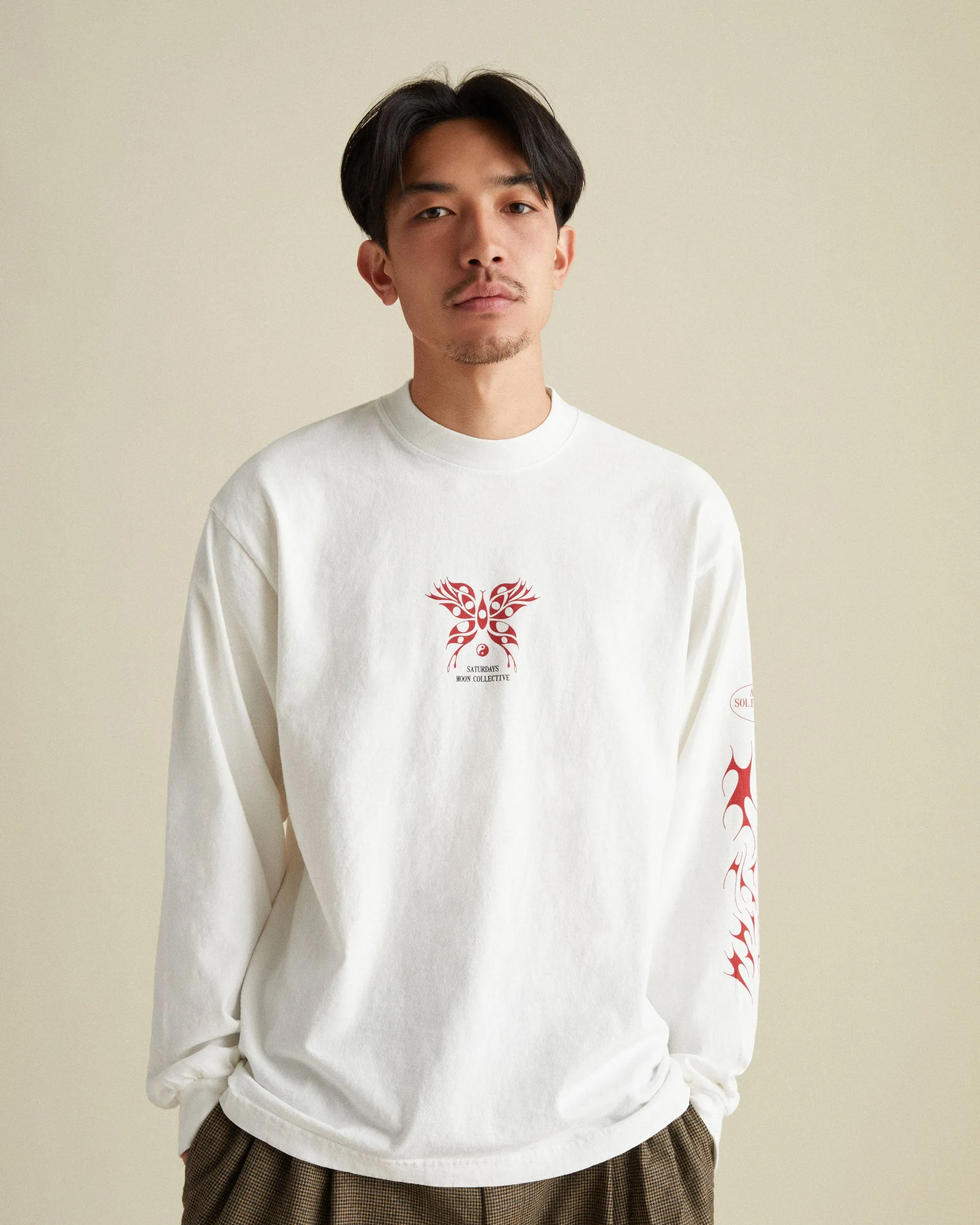 SNYC x Moon Collective Eyes Long Sleeve Tee