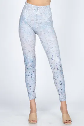 Terrazzo Floral Leggings