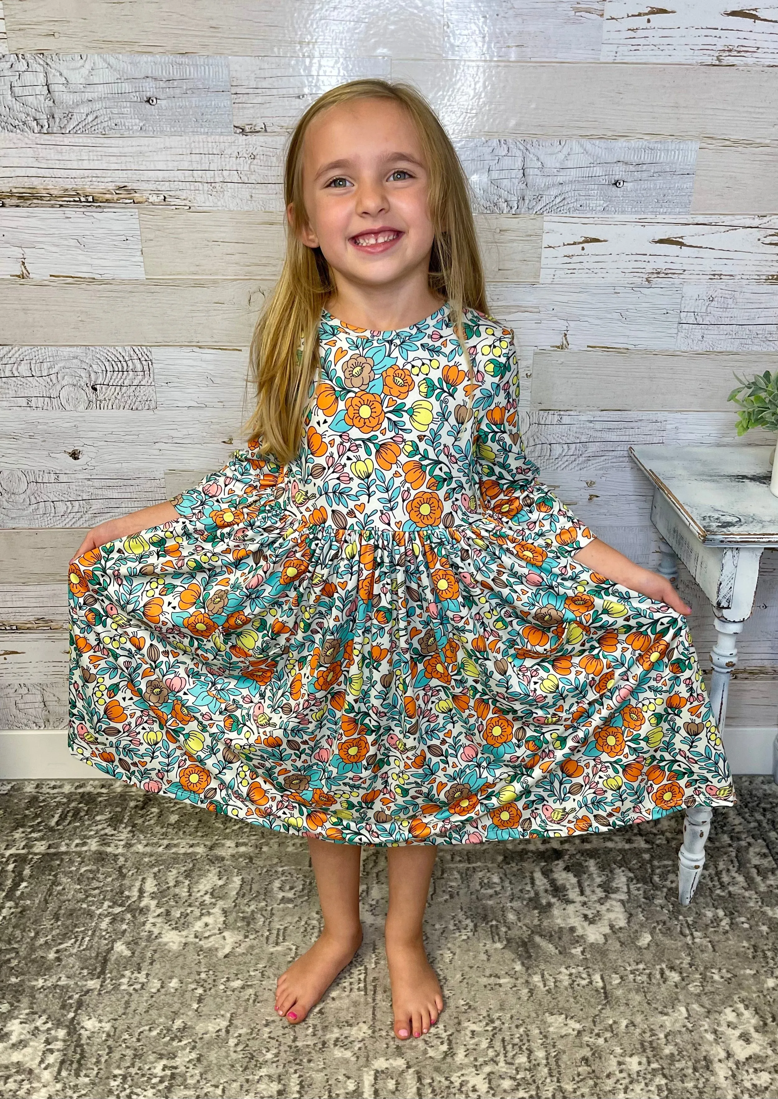 Vintage Vibes Twirl Dress