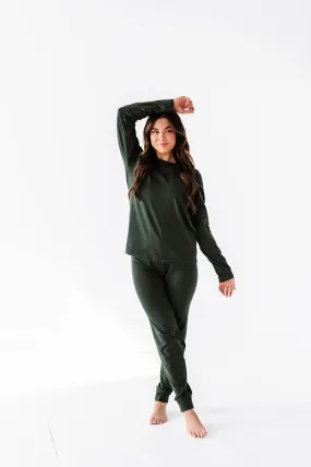 Women's Evergreen Holiday Pajama Set