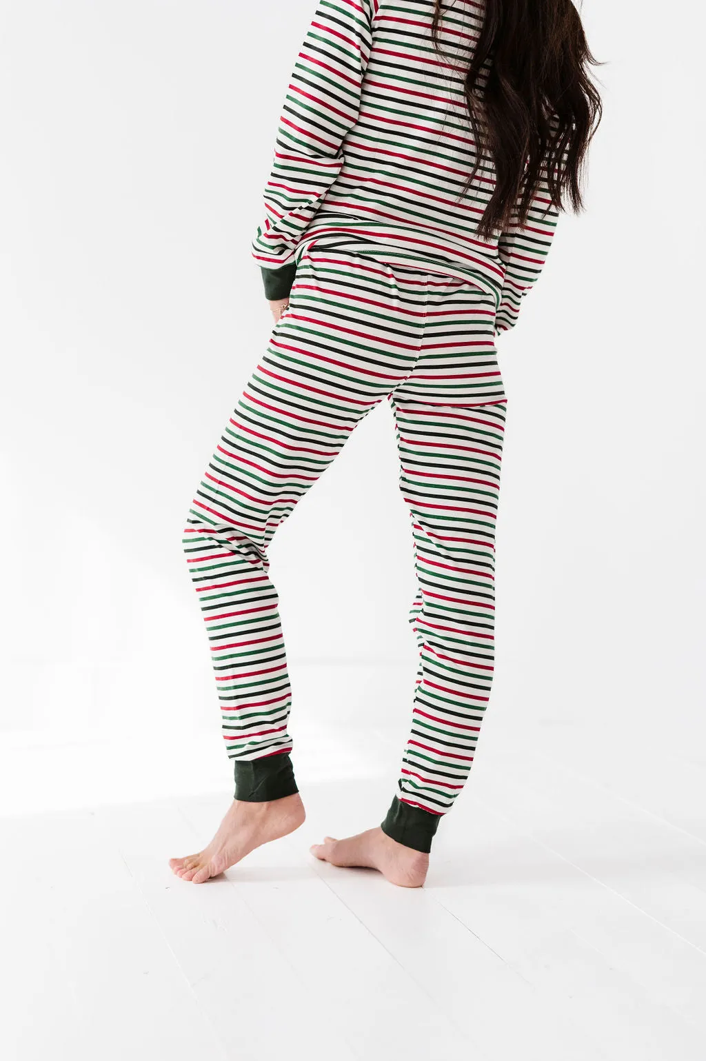 Women's Holiday Stripe Pajama Set