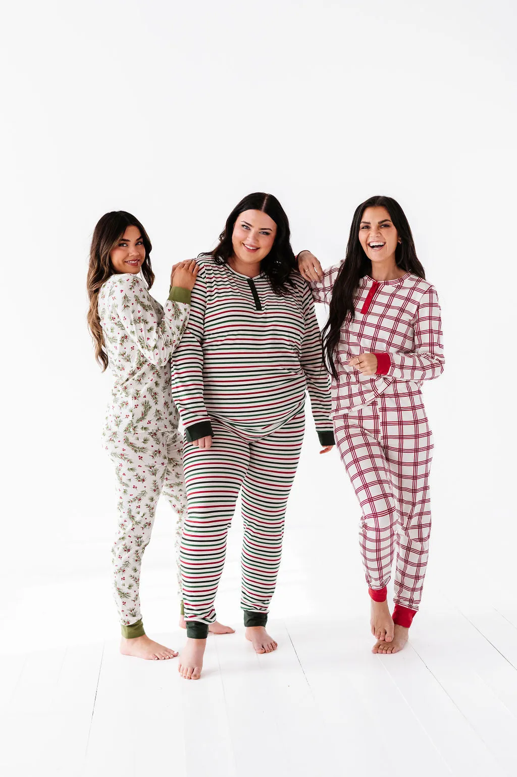 Women's Holiday Stripe Pajama Set