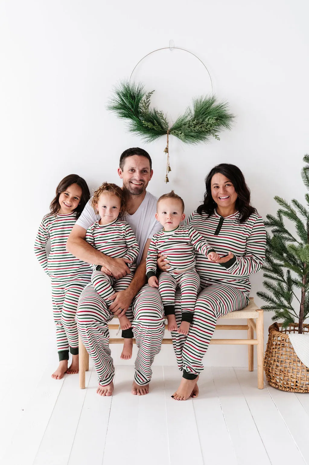 Women's Holiday Stripe Pajama Set