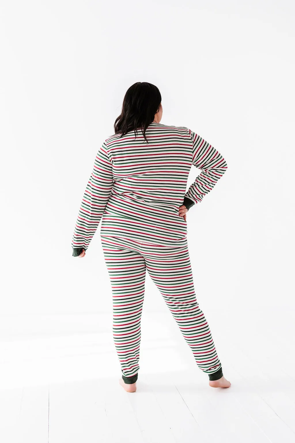 Women's Holiday Stripe Pajama Set