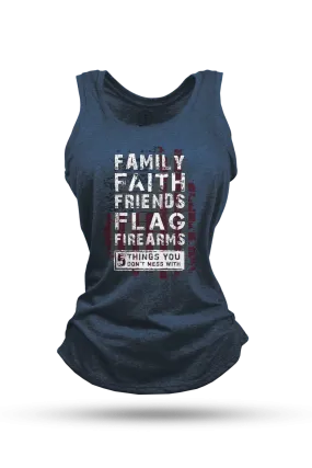 Women's Racerback Tank - 5 Things